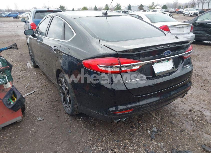 Photo 3 of 2017 Ford Fusion SPORT (VIN 3FA6P0VP7HR156257)