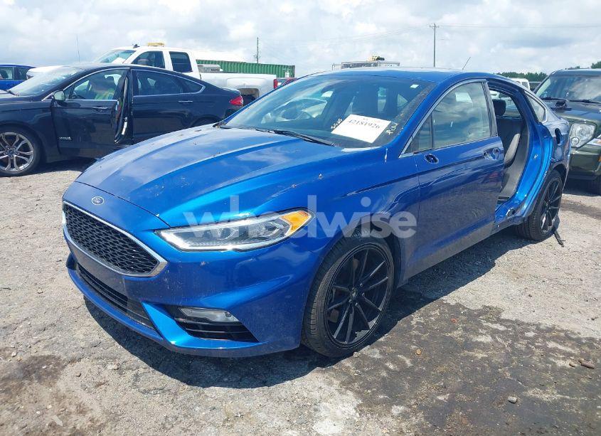 Photo 2 of 2017 Ford Fusion SPORT (VIN 3FA6P0VP7HR321482)