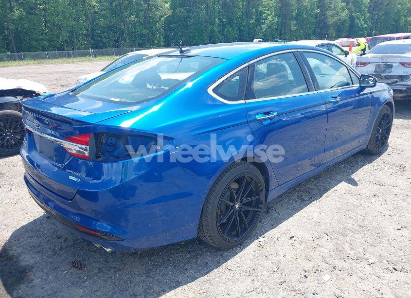 Photo 4 of 2017 Ford Fusion SPORT (VIN 3FA6P0VP7HR321482)