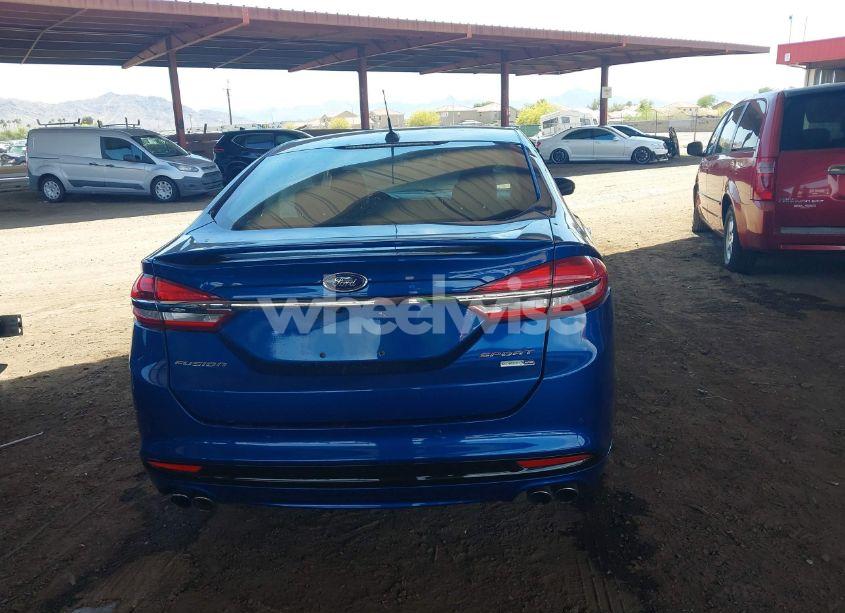 Photo 16 of 2017 Ford Fusion SPORT (VIN 3FA6P0VP8HR272874)