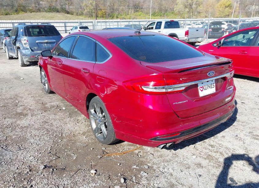 Photo 3 of 2017 Ford Fusion SPORT (VIN 3FA6P0VPXHR212871)