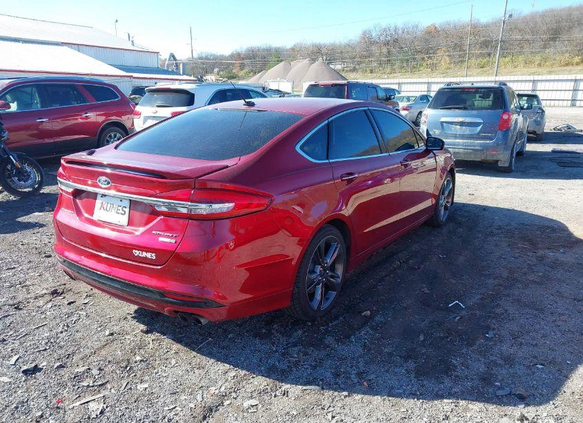 Photo 4 of 2017 Ford Fusion SPORT (VIN 3FA6P0VPXHR212871)