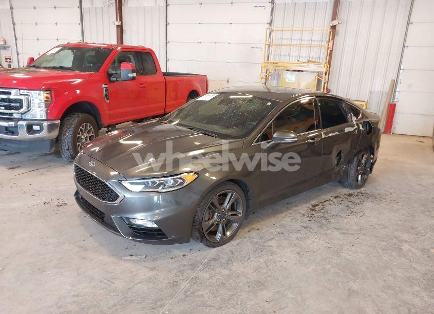 Photo 2 of 2017 Ford Fusion SPORT (VIN 3FA6P0VPXHR263481)