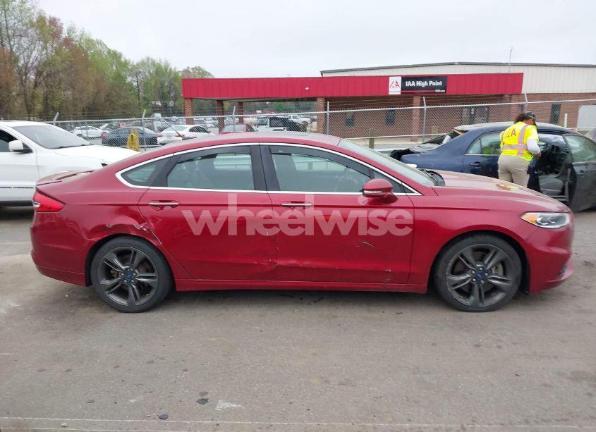 Photo 13 of 2017 Ford Fusion SPORT (VIN 3FA6P0VPXHR310010)