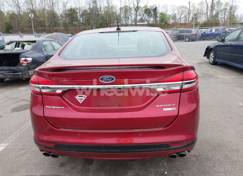 Photo 16 of 2017 Ford Fusion SPORT (VIN 3FA6P0VPXHR310010)