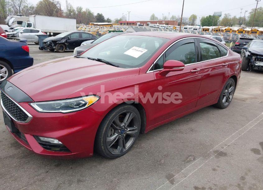 Photo 2 of 2017 Ford Fusion SPORT (VIN 3FA6P0VPXHR310010)