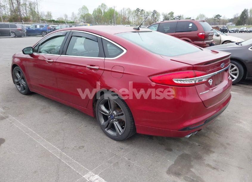 Photo 3 of 2017 Ford Fusion SPORT (VIN 3FA6P0VPXHR310010)