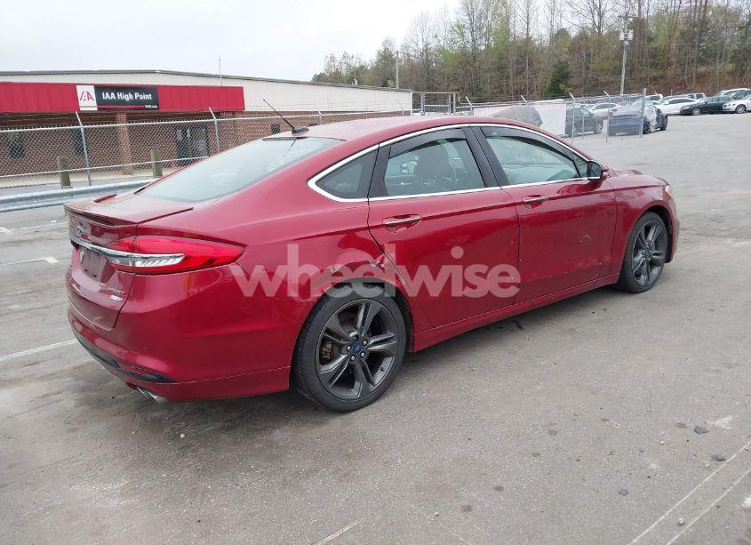 Photo 4 of 2017 Ford Fusion SPORT (VIN 3FA6P0VPXHR310010)