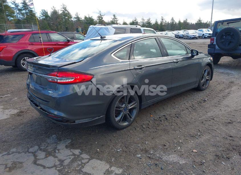 Photo 4 of 2017 Ford Fusion SPORT (VIN 3FA6P0VPXHR390196)