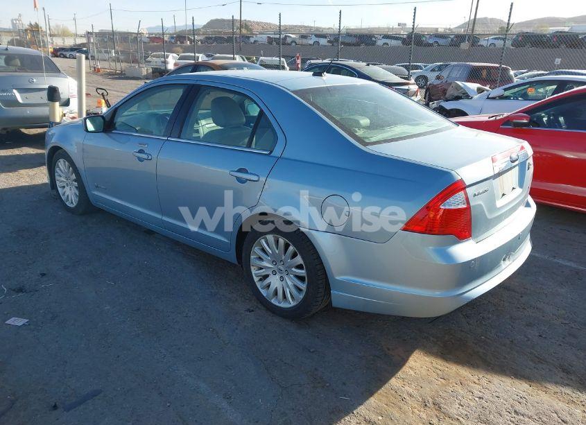 Photo 3 of 2010 Ford Fusion HYBRID (VIN 3FADP0L32AR277842)
