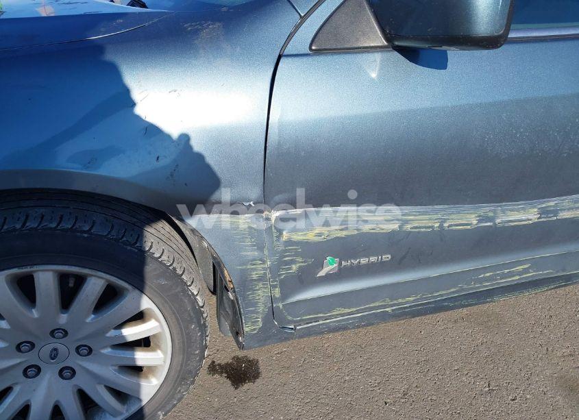 Photo 6 of 2011 Ford Fusion HYBRID (VIN 3FADP0L37BR299918)