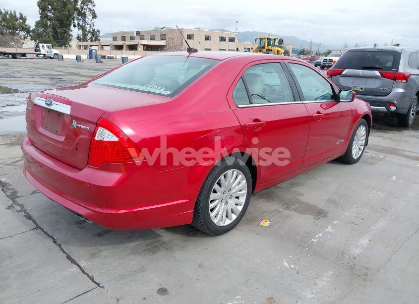 Photo 4 of 2012 Ford Fusion HYBRID (VIN 3FADP0L38CR176906)