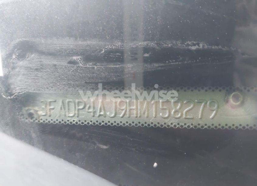 Photo 9 of 2017 Ford Fiesta S (VIN 3FADP4AJ9HM158279)