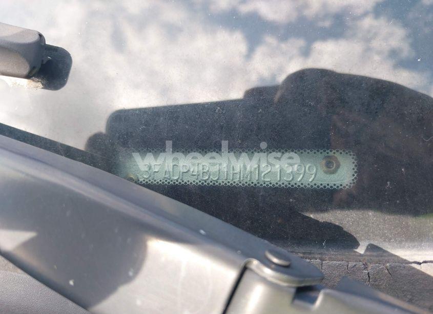 Photo 9 of 2017 Ford Fiesta SE (VIN 3FADP4BJ1HM121399)