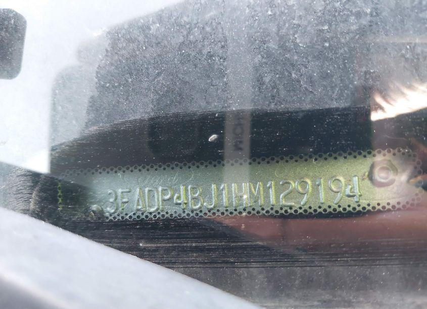 Photo 9 of 2017 Ford Fiesta SE (VIN 3FADP4BJ1HM129194)