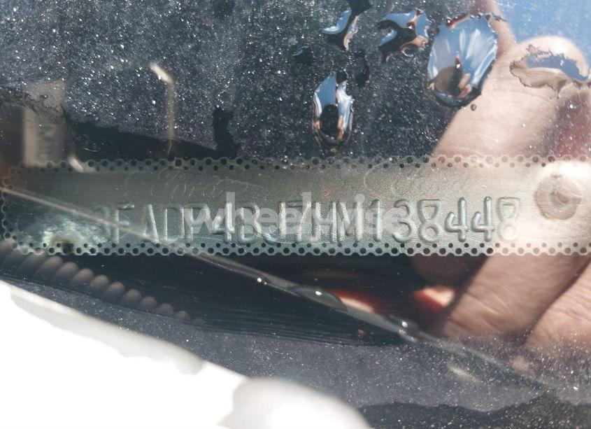 Photo 9 of 2017 Ford Fiesta SE (VIN 3FADP4BJ7HM138448)