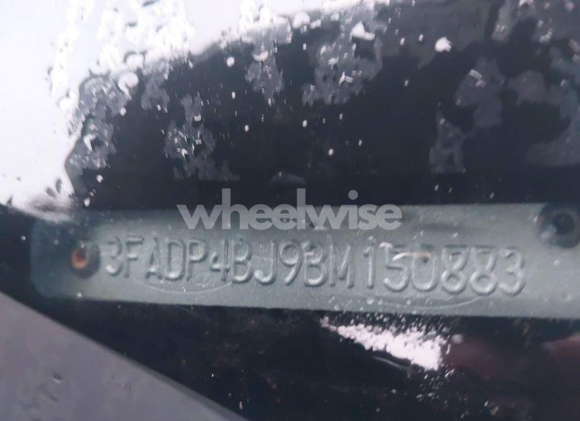 Photo 9 of 2011 Ford Fiesta SE (VIN 3FADP4BJ9BM150883)