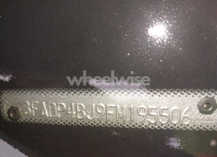 Photo 9 of 2015 Ford Fiesta SE (VIN 3FADP4BJ9FM195506)