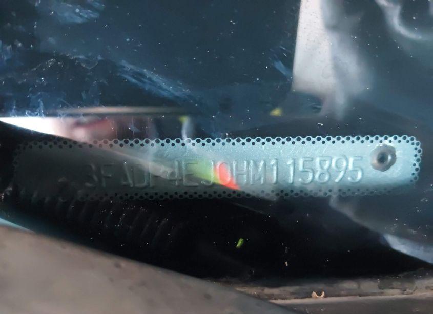 Photo 9 of 2017 Ford Fiesta SE (VIN 3FADP4EJ0HM115895)