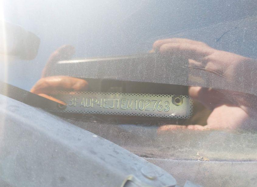 Photo 9 of 2014 Ford Fiesta SE (VIN 3FADP4EJ1EM102763)