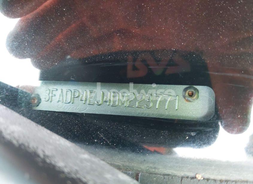 Photo 12 of 2013 Ford Fiesta SE (VIN 3FADP4EJ4DM223771)