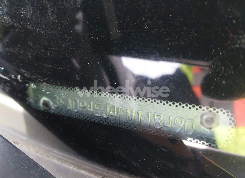 Photo 9 of 2015 Ford Fiesta SE (VIN 3FADP4EJ4FM118490)