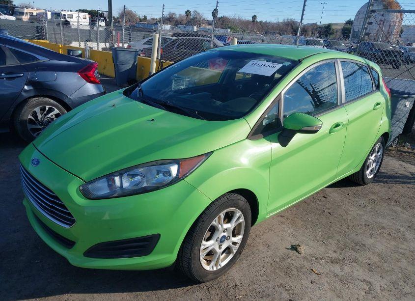 Photo 2 of 2014 Ford Fiesta SE (VIN 3FADP4EJ5EM103351)