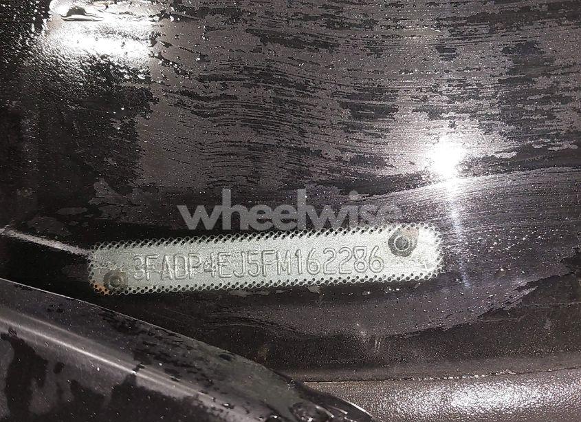 Photo 9 of 2015 Ford Fiesta SE (VIN 3FADP4EJ5FM162286)