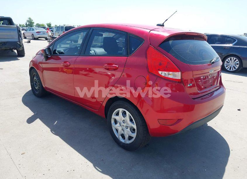 Photo 3 of 2012 Ford Fiesta SE (VIN 3FADP4EJ9CM140948)