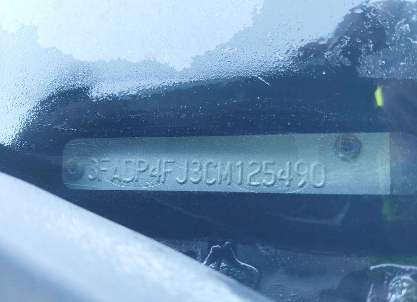 Photo 9 of 2012 Ford Fiesta SES (VIN 3FADP4FJ3CM125490)