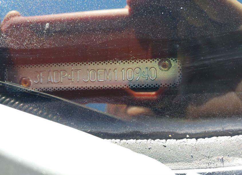 Photo 9 of 2014 Ford Fiesta S (VIN 3FADP4TJ0EM110940)