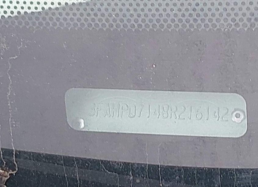 Photo 9 of 2008 Ford Fusion SE (VIN 3FAHP07148R216142)