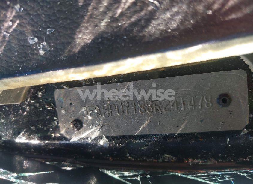 Photo 9 of 2008 Ford Fusion SE (VIN 3FAHP07188R241478)