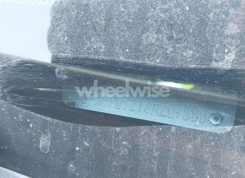 Photo 9 of 2009 Ford Fusion SE (VIN 3FAHP07Z19R207888)