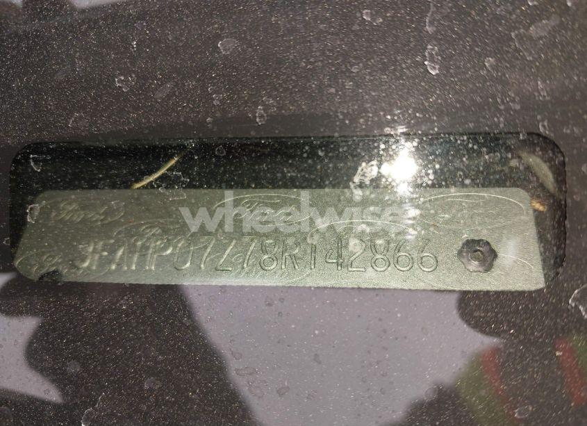 Photo 9 of 2008 Ford Fusion SE (VIN 3FAHP07Z78R142866)