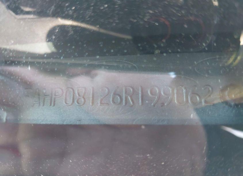 Photo 9 of 2006 Ford Fusion SEL (VIN 3FAHP08126R199062)