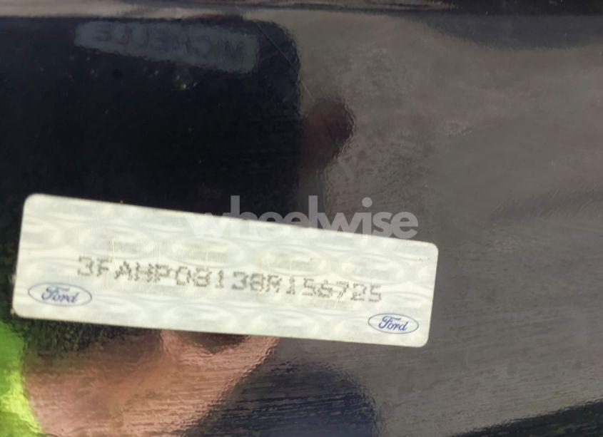 Photo 9 of 2008 Ford Fusion SEL (VIN 3FAHP08138R156725)