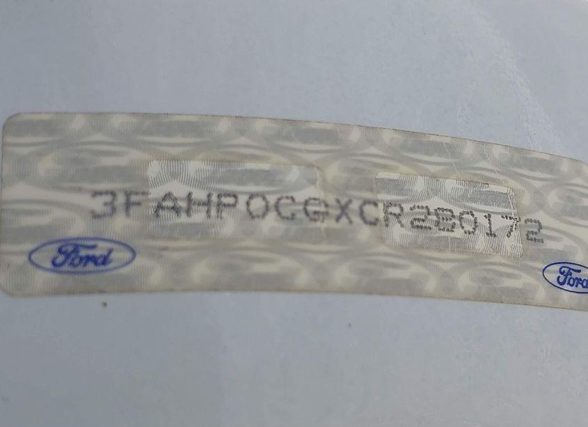 Photo 9 of 2012 Ford Fusion SEL (VIN 3FAHP0CGXCR280172)