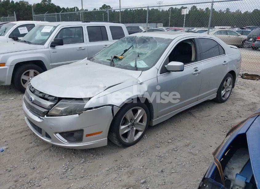 Photo 2 of 2012 Ford Fusion SPORT (VIN 3FAHP0DC7CR155450)