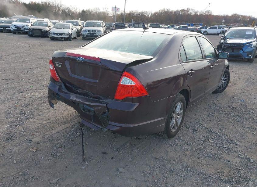 Photo 4 of 2012 Ford Fusion S (VIN 3FAHP0GA8CR360592)
