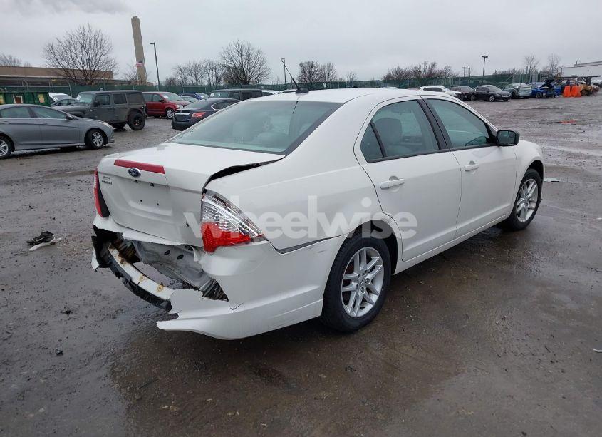 Photo 4 of 2012 Ford Fusion S (VIN 3FAHP0GA9CR347706)
