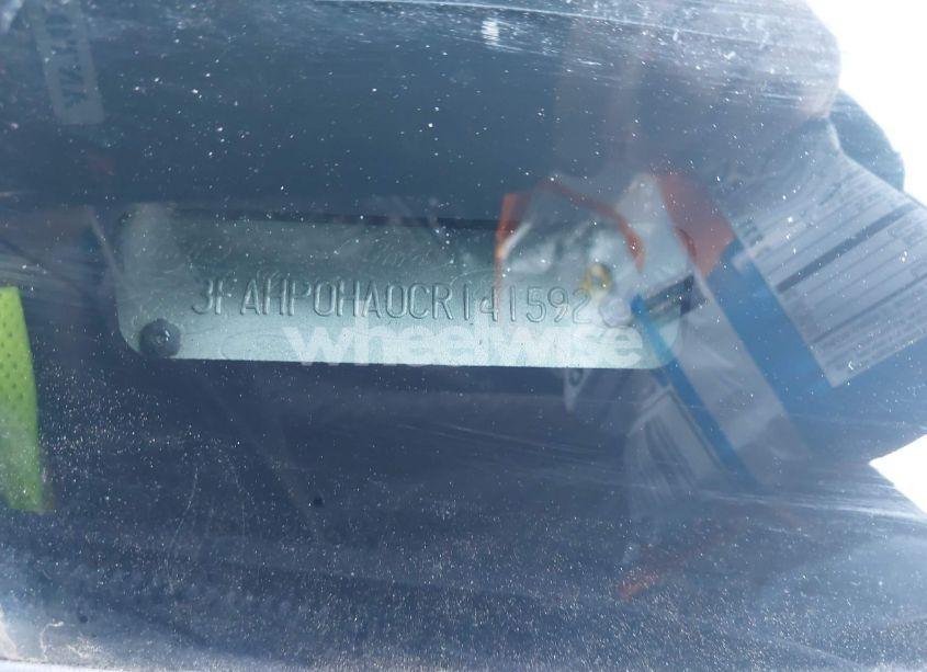 Photo 9 of 2012 Ford Fusion SE (VIN 3FAHP0HA0CR141592)