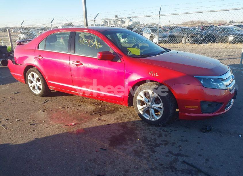 2012 Ford Fusion SE (VIN 3FAHP0HA0CR255544) main photo