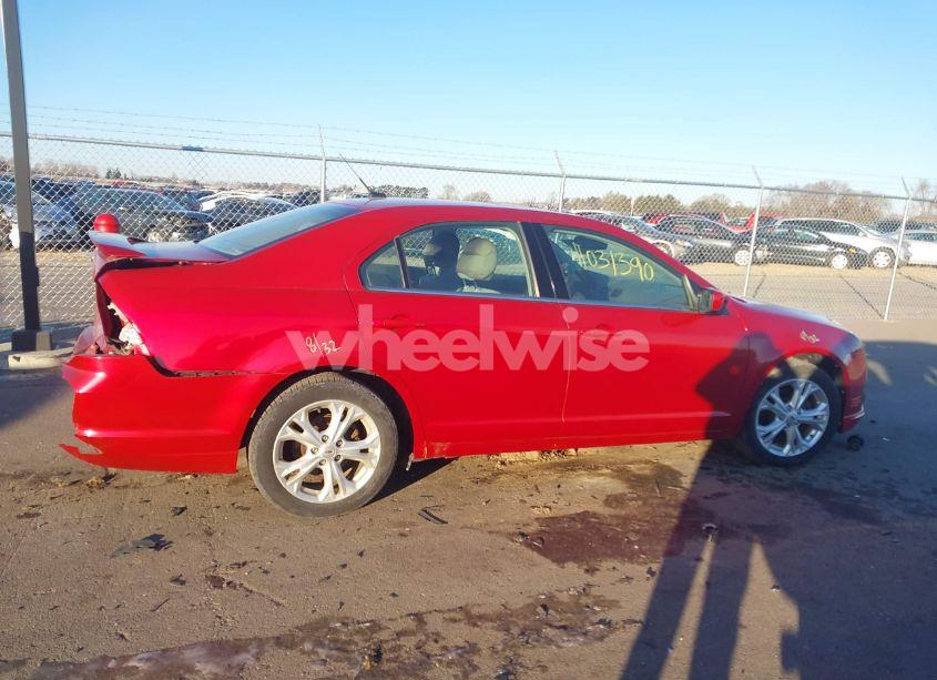 Photo 13 of 2012 Ford Fusion SE (VIN 3FAHP0HA0CR255544)