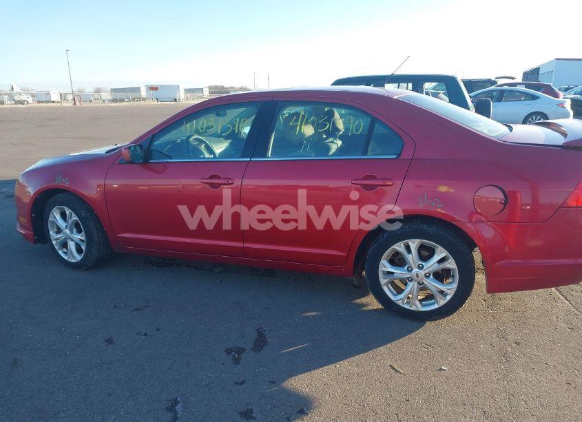 Photo 14 of 2012 Ford Fusion SE (VIN 3FAHP0HA0CR255544)