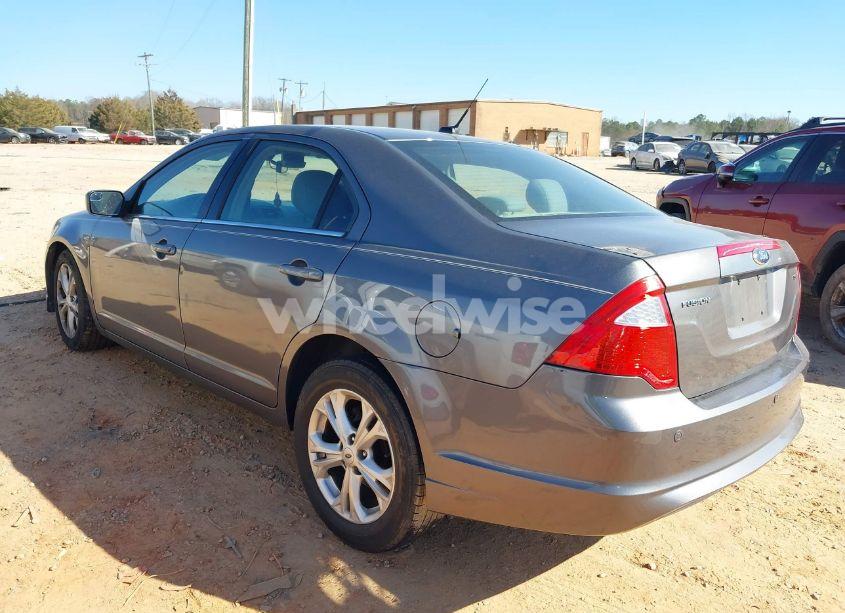 Photo 3 of 2012 Ford Fusion SE (VIN 3FAHP0HA3CR154708)