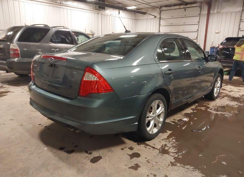 Photo 4 of 2012 Ford Fusion SE (VIN 3FAHP0HA4CR250170)