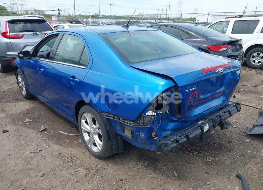 Photo 3 of 2012 Ford Fusion SE (VIN 3FAHP0HA4CR374598)