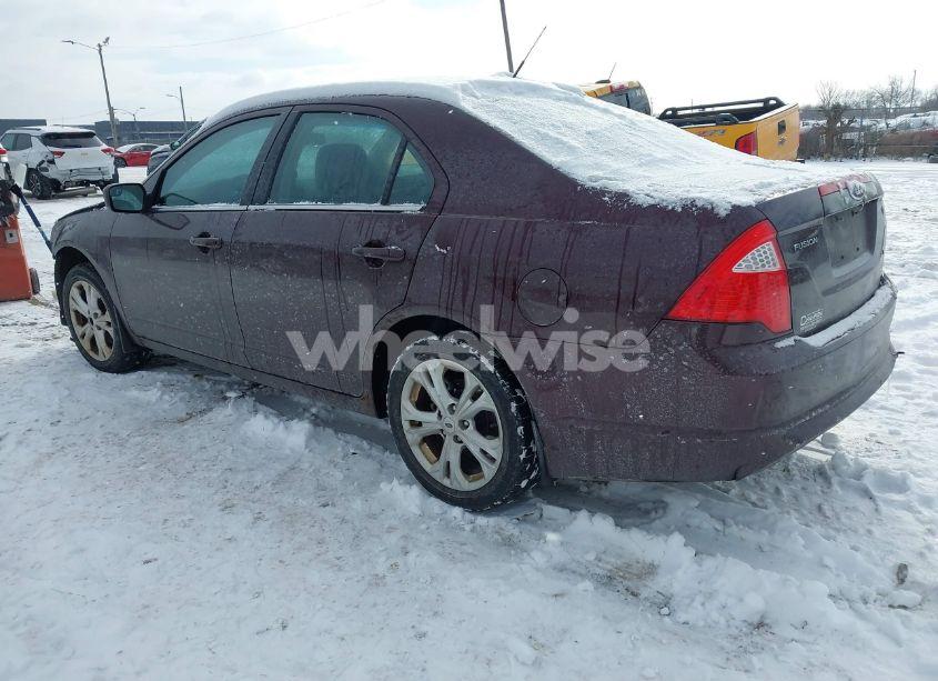 Photo 3 of 2012 Ford Fusion SE (VIN 3FAHP0HA4CR403341)