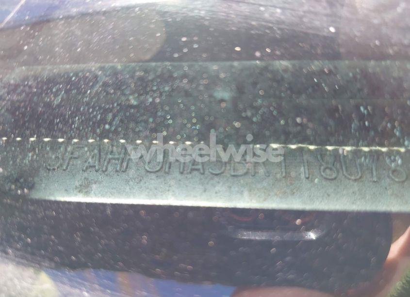 Photo 9 of 2011 Ford Fusion SE (VIN 3FAHP0HA5BR118078)